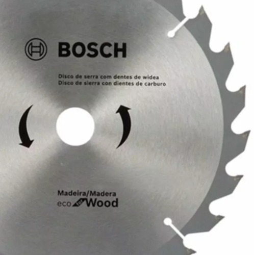 Disco de serra circular 184 mm x 20 mm com 24 dentes