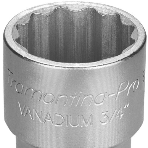 Soquete estriado 41 mm encaixe 3/4