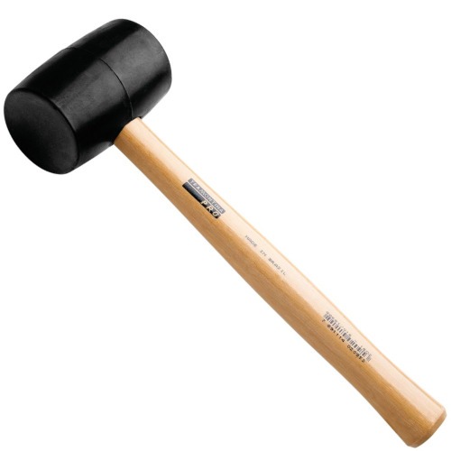 Martelo de borracha 55 mm com cabo - 40681/016