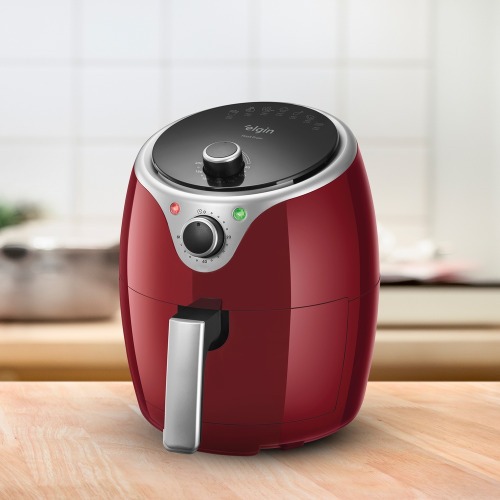 Fritadeira eltrica sem leo Air Fryer 3,5L 1240 Watts vermelha - Flash Fryer  110V