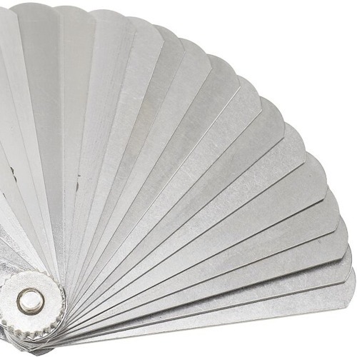 Calibrador de folga de 0,038 a 1 mm