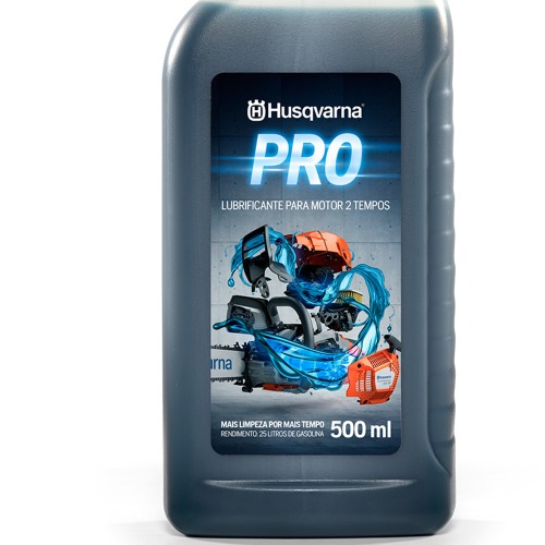 Óleo lubrificante para motor a gasolina 2 tempos 500 ml - PRO Óleo lubrificante para motor a gasolina 2 tempos 500 ml - PRO