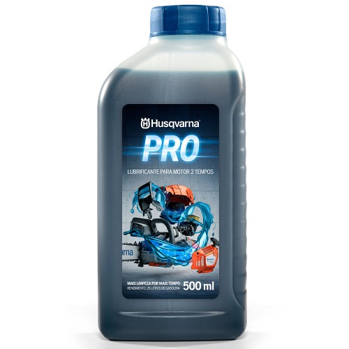 Óleo lubrificante para motor a gasolina 2 tempos 500 ml - PRO Óleo lubrificante para motor a gasolina 2 tempos 500 ml - PRO