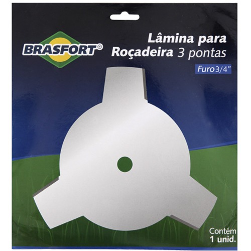 Lmina para roadeira 3 pontas 3 x 254 mm - 7347