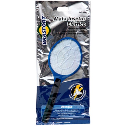 Raquete a pilha para insetos - 8245