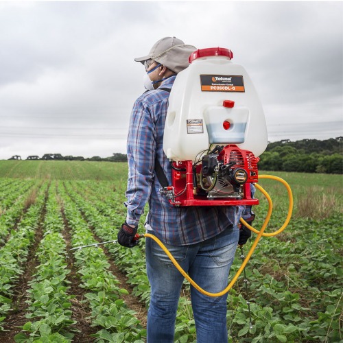 Pulverizador costal a gasolina 1 hp 25L com carrinho - PC260TKDL-Q