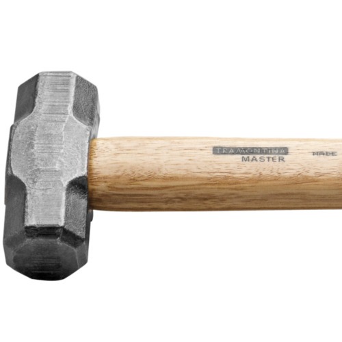 Marreta oitavada 0,5 kg com cabo de madeira