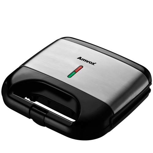 Sanduicheira Grill antiaderente 750 watts inox - AMS 500 Black 110V Sanduicheira Grill antiaderente 750 watts inox - AMS 500 Black 110V