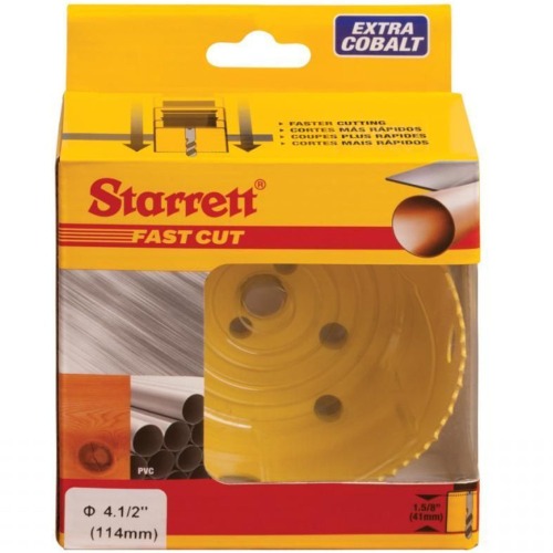 Serra copo bimetal 114 mm 4.1/2 Serra copo bimetal 114 mm 4.1/2