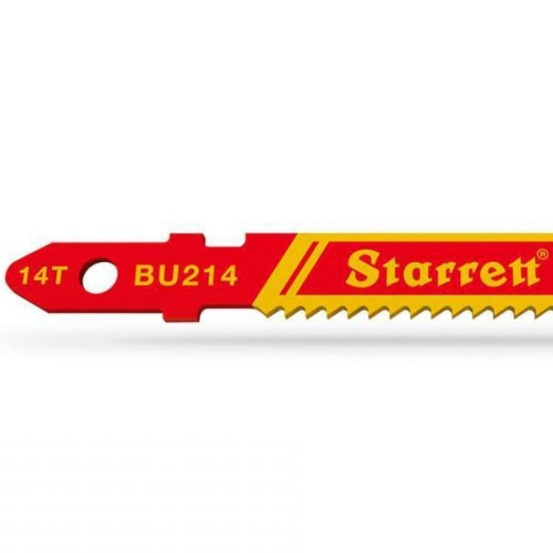 Lâmina serra tico tico 50 mm 14 dentes bimetal multiuso 5 peças - BU214 Lâmina serra tico tico 50 mm 14 dentes bimetal multiuso 5 peças - BU214