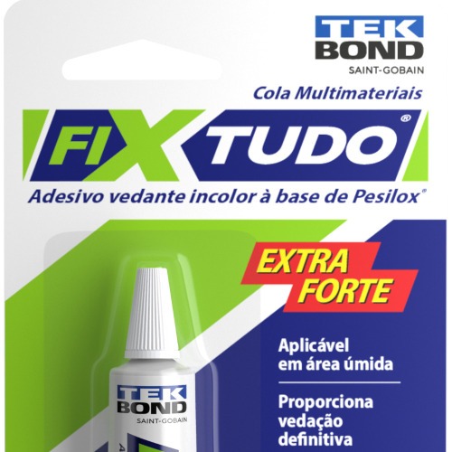 Cola adesiva multiuso 20 g - Fixtudo