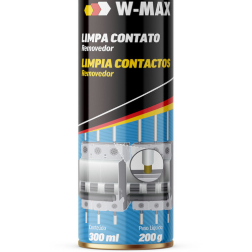 Limpa contato el�trico spray 300 ml - W-Max