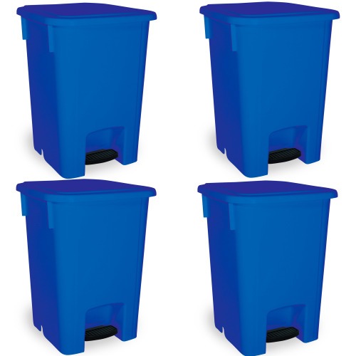 Cesto coletor de lixo 15L com pedal 4 peças - MVCP15 Cesto coletor de lixo 15L com pedal 4 peças - MVCP15