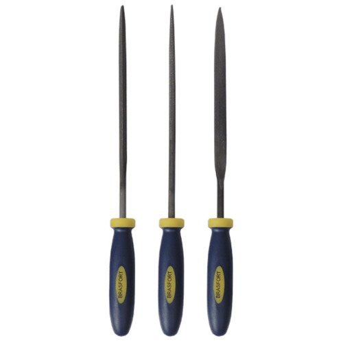 Jogo de limas agulha com cabo 6 peas - 7915