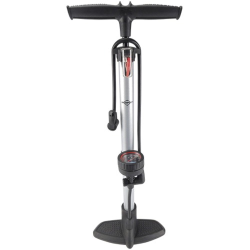 Bomba de ar manual vertical para encher pneus com manômetro premium Bomba de ar manual vertical para encher pneus com manômetro premium