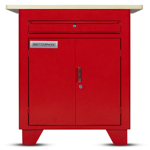 Bancada fechada com 1 gaveta e 2 portas - RLL-280