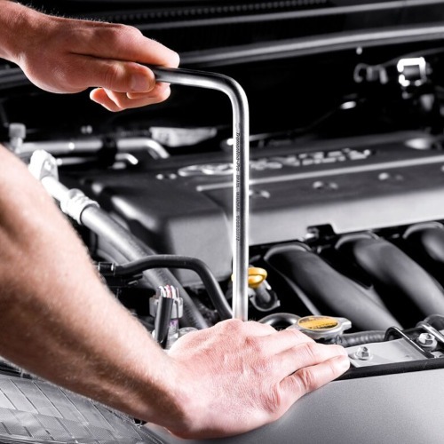 Chave biela 16 mm aço cromo vanádio com cartela Chave biela 16 mm aço cromo vanádio com cartela