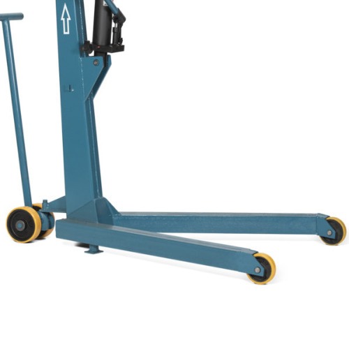 Guincho hidráulico 1 tonelada com prolongador rodas de poliuretano - MGH-1CP Guincho hidráulico 1 tonelada com prolongador rodas de poliuretano - MGH-1CP