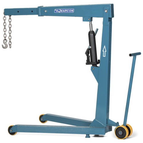 Guincho hidráulico 1 tonelada com prolongador rodas de poliuretano - MGH-1CP Guincho hidráulico 1 tonelada com prolongador rodas de poliuretano - MGH-1CP