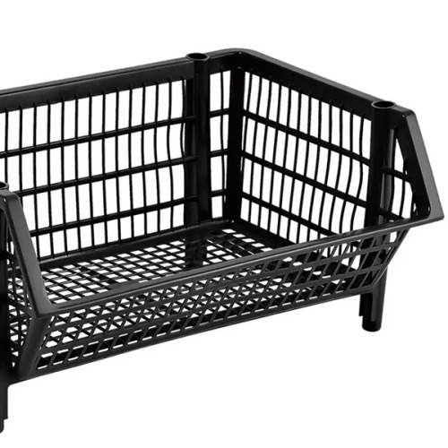 Cesto expositor plstico empilhvel 41 x 27 x 57 cm COMPT2 peas