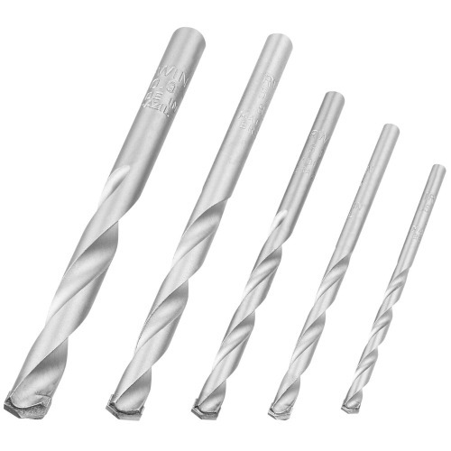 Jogo de broca de w�dea 4 a 10 mm para concreto com 5 pe�as - 891503