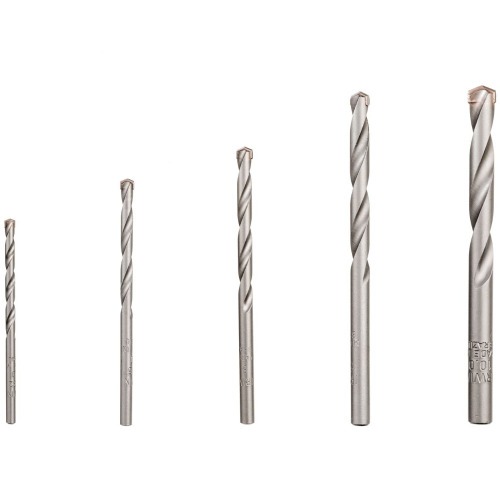 Jogo de broca de w�dea 4 a 10 mm para concreto com 5 pe�as - 891503
