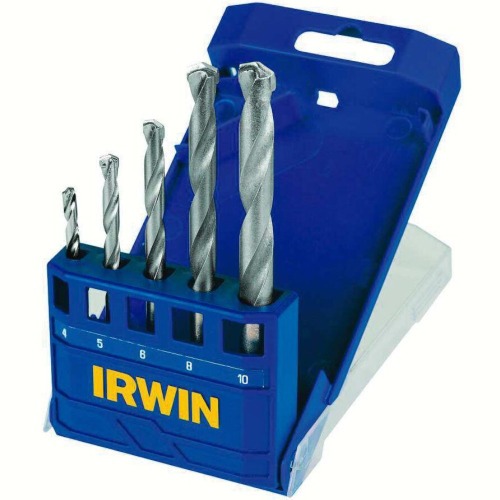 Jogo de broca de w�dea 4 a 10 mm para concreto com 5 pe�as - 891503