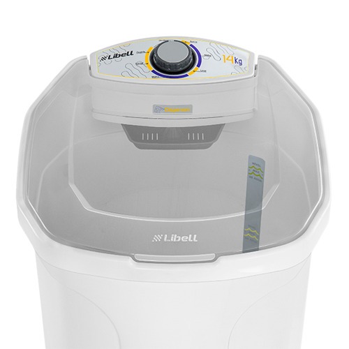 Lavadora de roupas semiautom�tica 14kg branca  110V