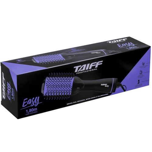 Escova oval Secadora Modeladora e Volumizadora 1200W - Easy  220V