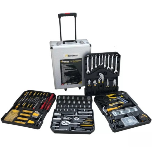 Jogo de ferramentas 599 peas com maleta profissional - 05731