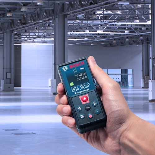 Trena a laser com leitura até 50 metros tela colorida - GLM 50-12 Trena a laser com leitura até 50 metros tela colorida - GLM 50-12