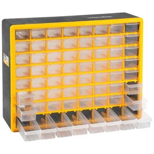 Organizador pl�stico com 64 compartimentos - OPV310