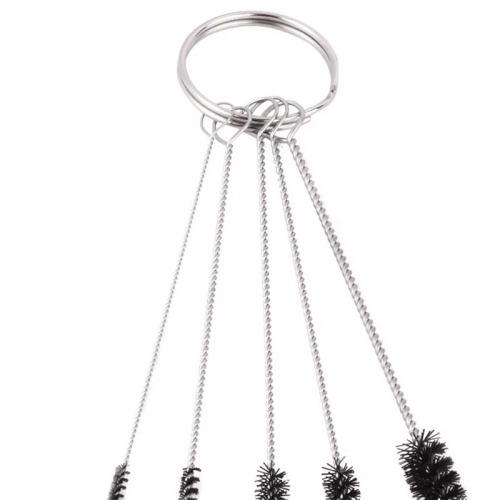 Escova de limpeza para Aergrafo 2 a 5mm com 5 peas - 0292