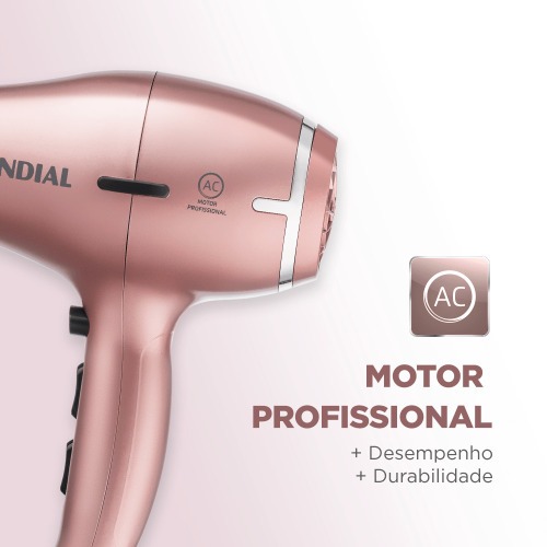 Secador de cabelo profissional 2000W Golden Rose - SCP-01  110V Secador de cabelo profissional 2000W Golden Rose - SCP-01  110V