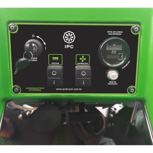 Lavadora secadora de piso a bateria 500 mm 50L - CT-50  220V