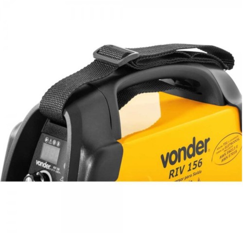 Inversora de solda 150A para eletrodo revestido e tig DC bivolt - RIV 156  110V/220V