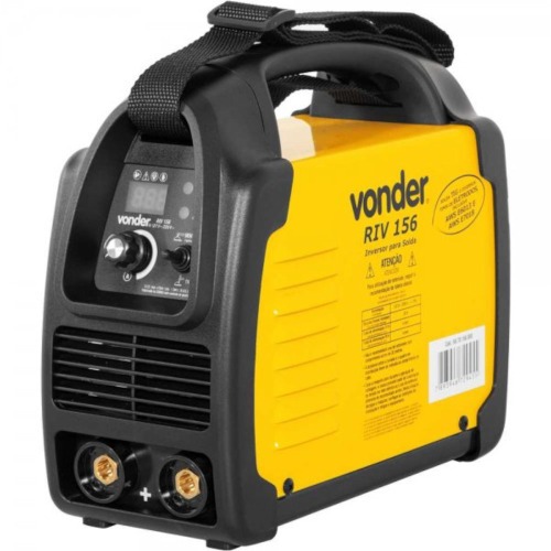 Inversora de solda 150A para eletrodo revestido e tig DC bivolt - RIV 156  110V/220V