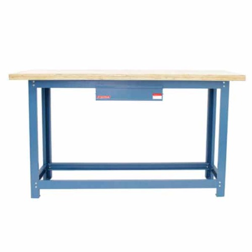 Bancada desmontvel tampo compensado pinus 1500 x 600 x 40 mm c/ 1gaveta - NB-2