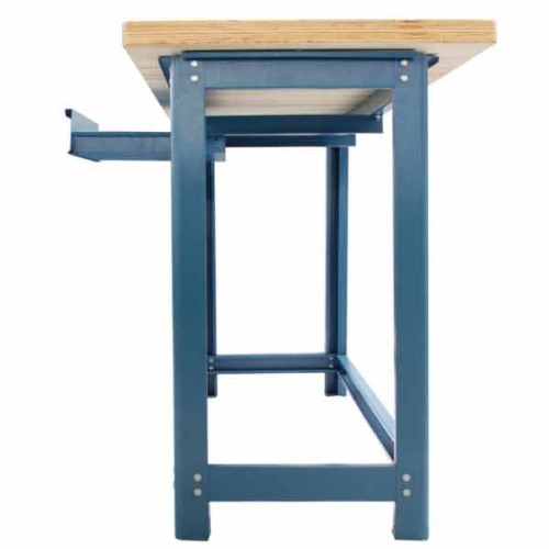 Bancada desmontvel tampo compensado pinus 1500 x 600 x 40 mm c/ 1gaveta - NB-2