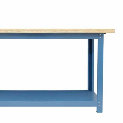 Bancada desmontvel tampo compensado pinus 1500 x 600 x 40 mm tampo inferior chapa