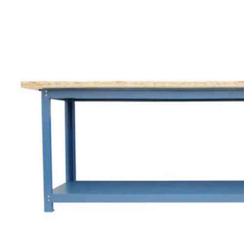 Bancada desmontvel tampo compensado pinus 2000 x 600 x 40 mm tampo inferior chapa