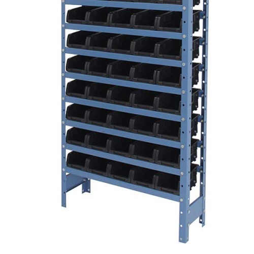 Estante metlica com 60 gavetas n3 preta - NE60/3P	