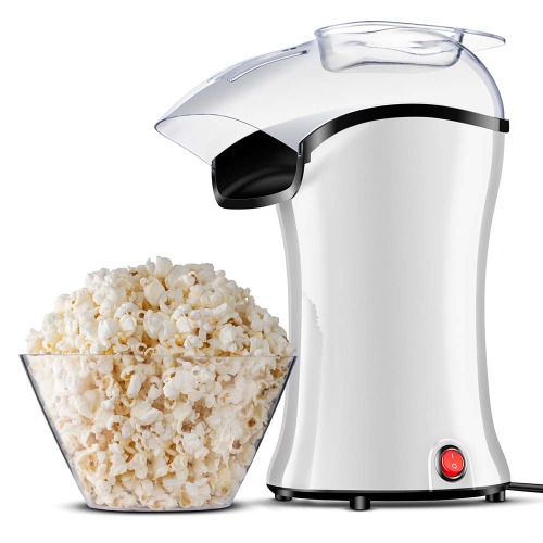 Pipoqueira el�trica com bico direcionador 1200 watts branca- PopFlix  220V