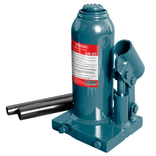 Macaco hidráulico tipo garrafa capacidade 5 toneladas - GN-5T Macaco hidráulico tipo garrafa capacidade 5 toneladas - GN-5T