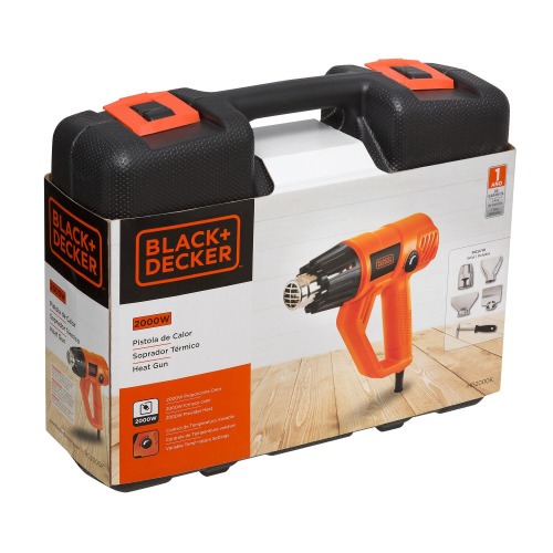 Soprador t�rmico 1800W 450 a 600�C 2 est�gios com acess�rios - HG2000K   220V