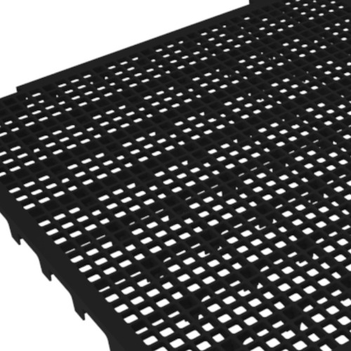 Piso pl�stico antiderrapante 500 x 500 x 26 mm - 42526