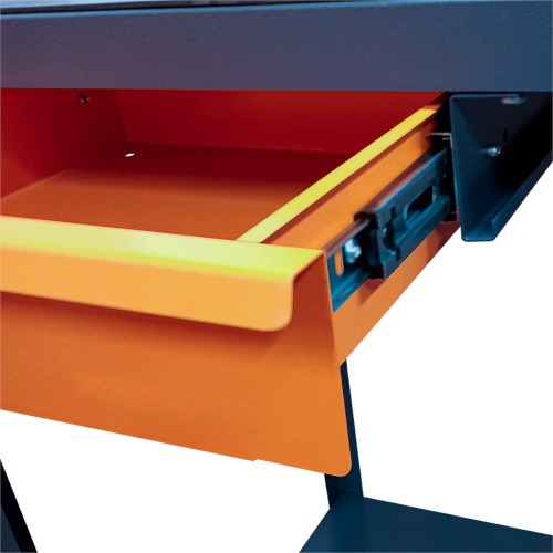 Bancada com gaveta + painel integrado e acessórios - 91513 Bancada com gaveta + painel integrado e acessórios - 91513