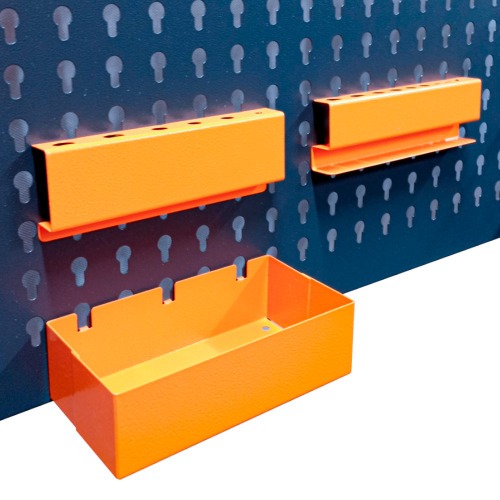 Bancada com gaveta + painel integrado e acessórios - 91513 Bancada com gaveta + painel integrado e acessórios - 91513