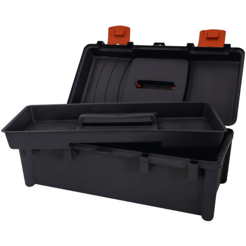 Caixa plstica para ferramentas com bandeja 14