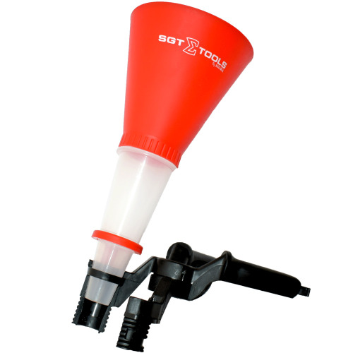 Funil para �leo auto-ajust�vel universal